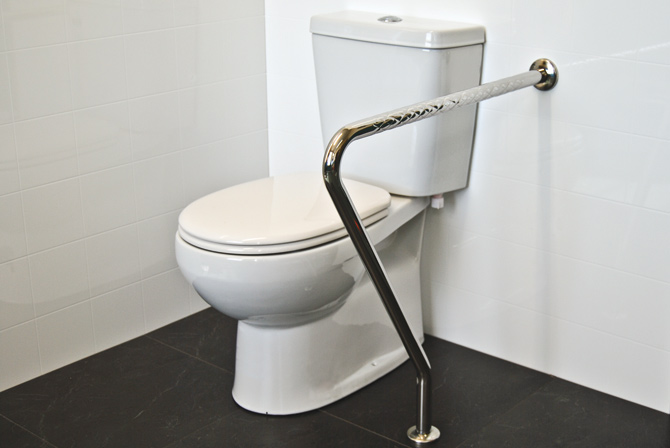 Stainless Steel Toilet Support Safety Rail