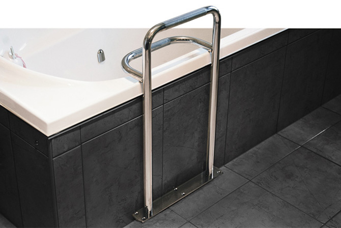 Stainless Steel Bath Safety Grab Rail