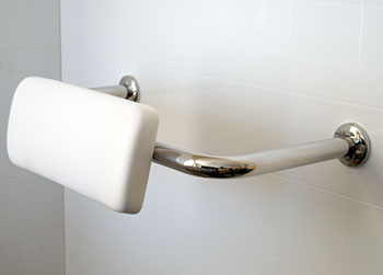 Stainless Steel Padded Toilet Seat Back Rest
