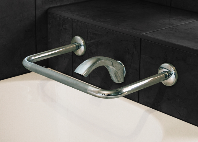 Stainless Steel Tap Safety Grab Rail