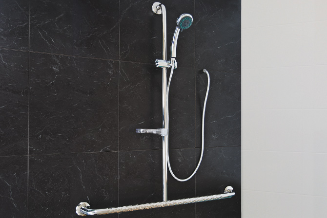 Stainless Steel Slide Shower Safety T-Rail