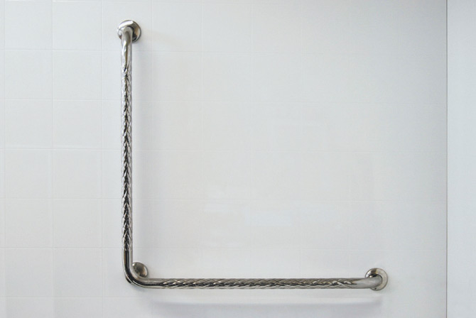 Stainless Steel 90° Safety Grab Rail