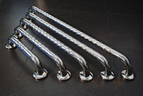 Straight Stainless Steel Safety Rails