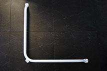 Powdercoated 90˚ Safety Hand Rail