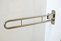 Folding Toilet Rail