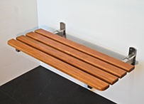 Sapphire Rimu Folding Shower Seat