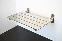 Sapphire Stainless Steel Folding Shower Seat