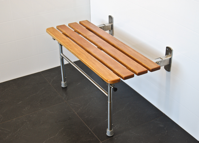 Fold Down Shower Seat Support Legs