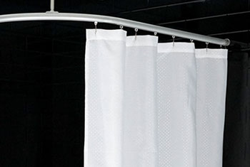 Supertrack Shower Curtains, Curved Shower Curtain Track Nz