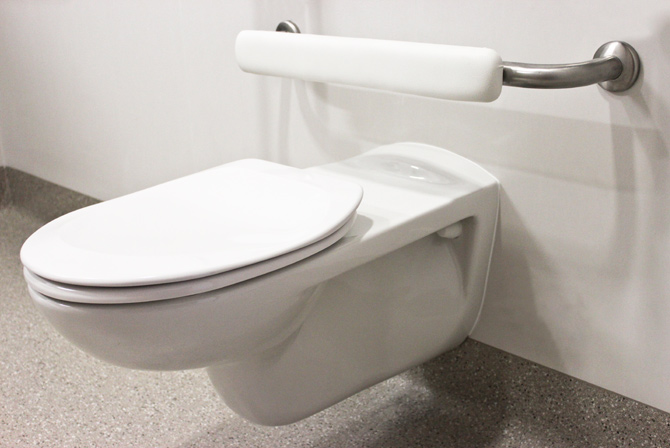 Stainless Steel Toilet Seat Support Safety Rail